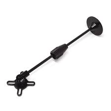 CNC Aluminum Folding GPS Antenna: BlackMount for DJI & Others