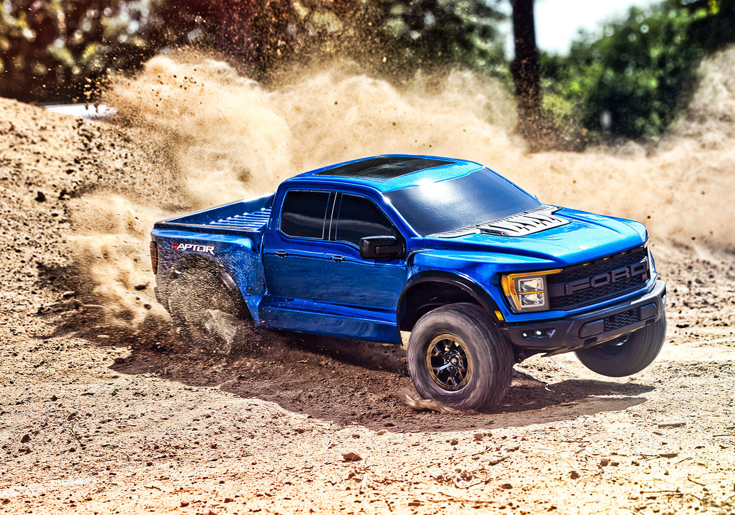 1/10 Ford Raptor R: 4X4 VXL 4X4 Brushless Replica Truck: Blue