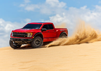 1/10 Ford Raptor R: 4X4 VXL 4X4 Brushless Replica Truck: Red