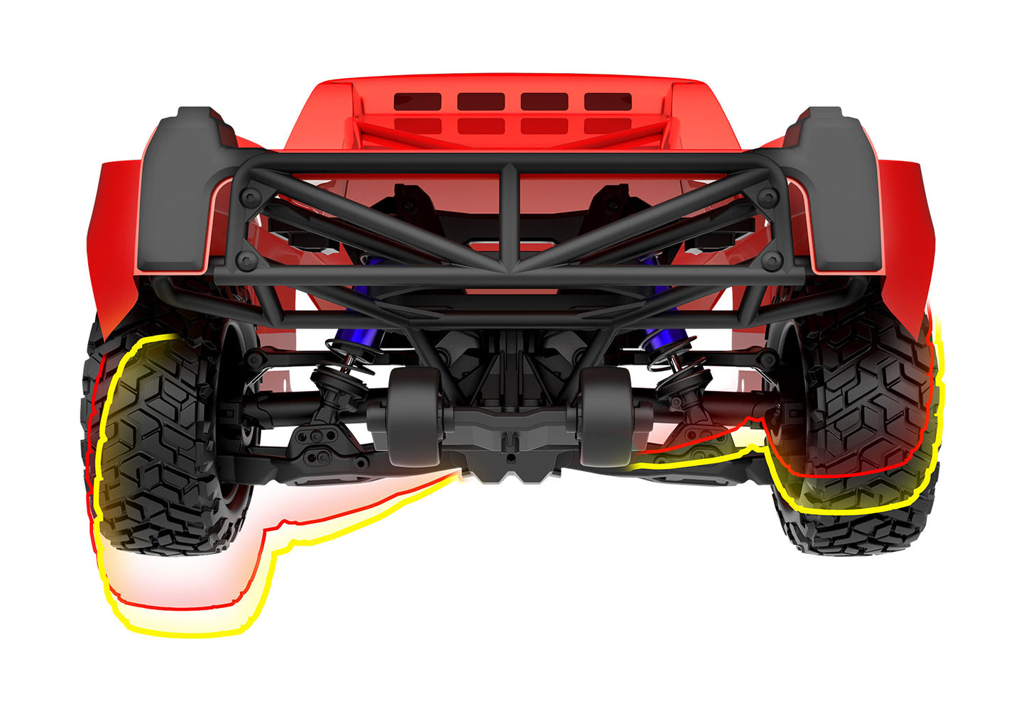 1/8 Maxx Slash 6s Short Course Truck: Blue