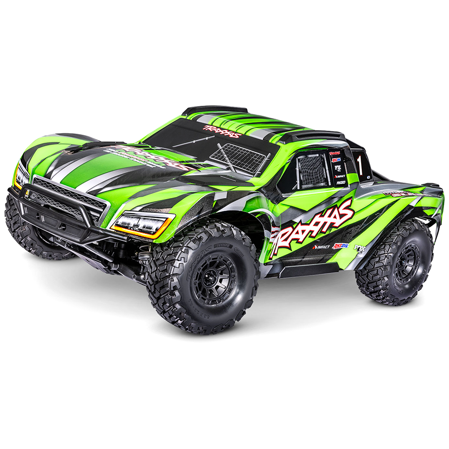 1/8 Maxx Slash 6s Short Course Truck: Green