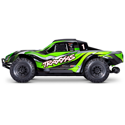 1/8 Maxx Slash 6s Short Course Truck: Green