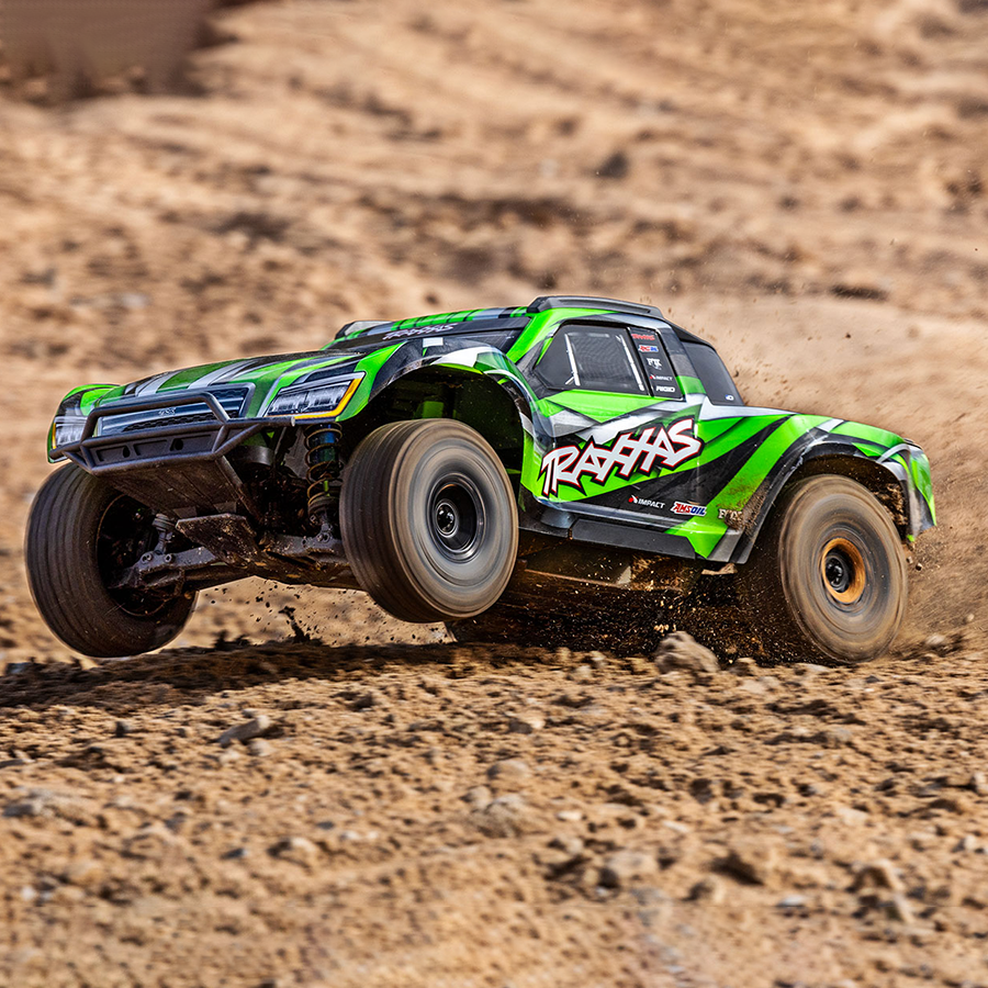 1/8 Maxx Slash 6s Short Course Truck: Green