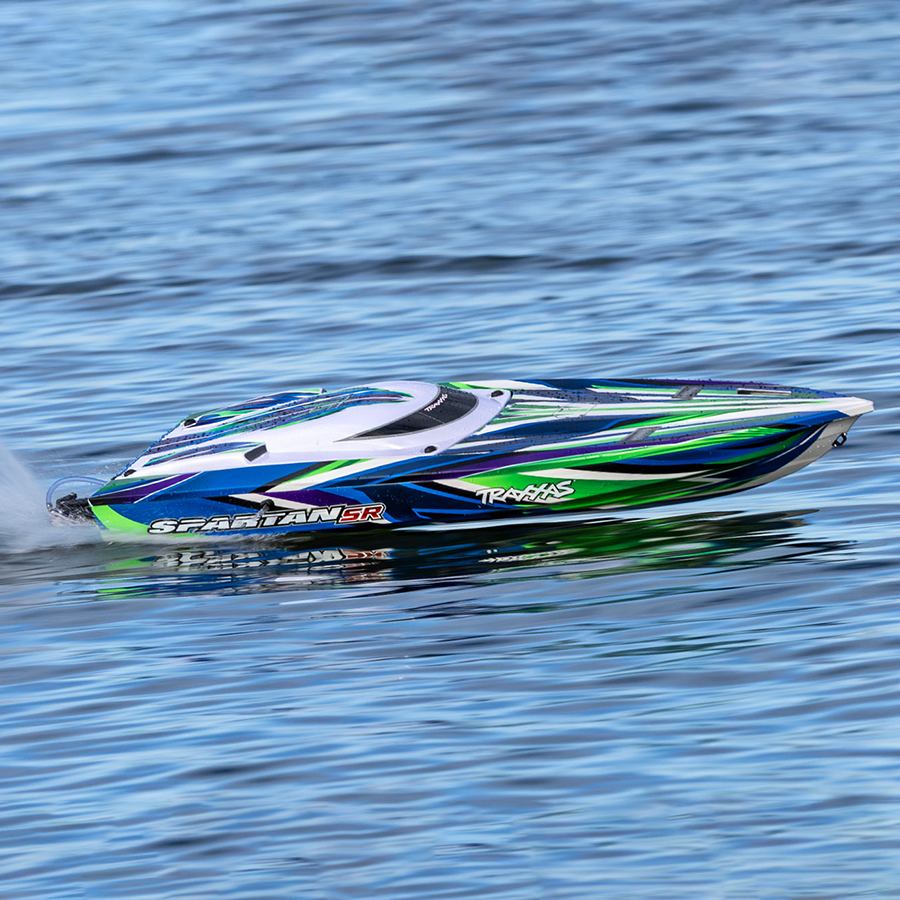 Spartan: SR 36" Brushless Race Boat Green