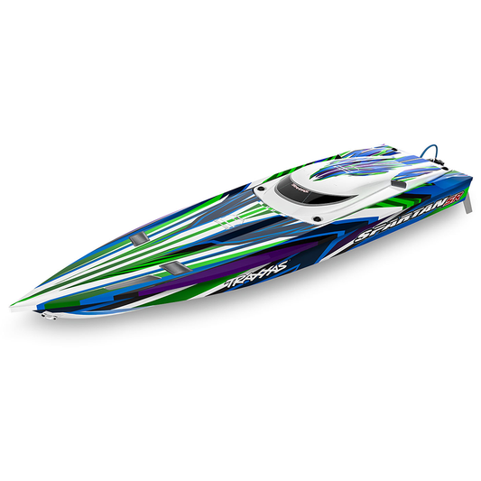 Spartan: SR 36" Brushless Race Boat Green