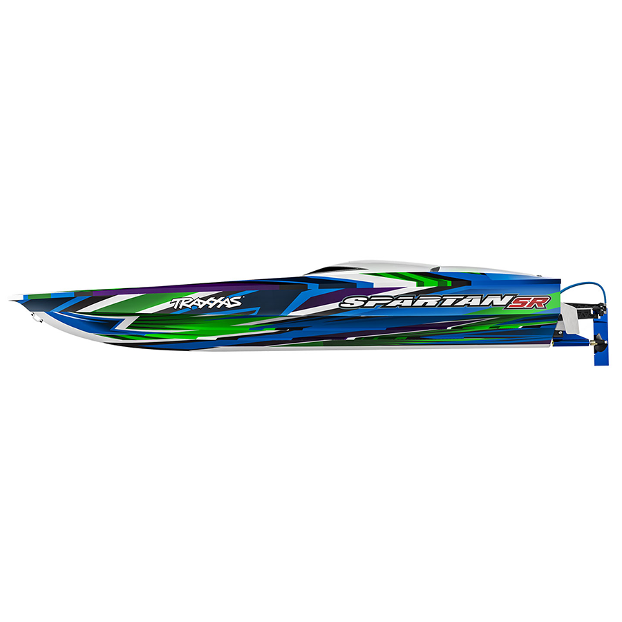 Spartan: SR 36" Brushless Race Boat Green