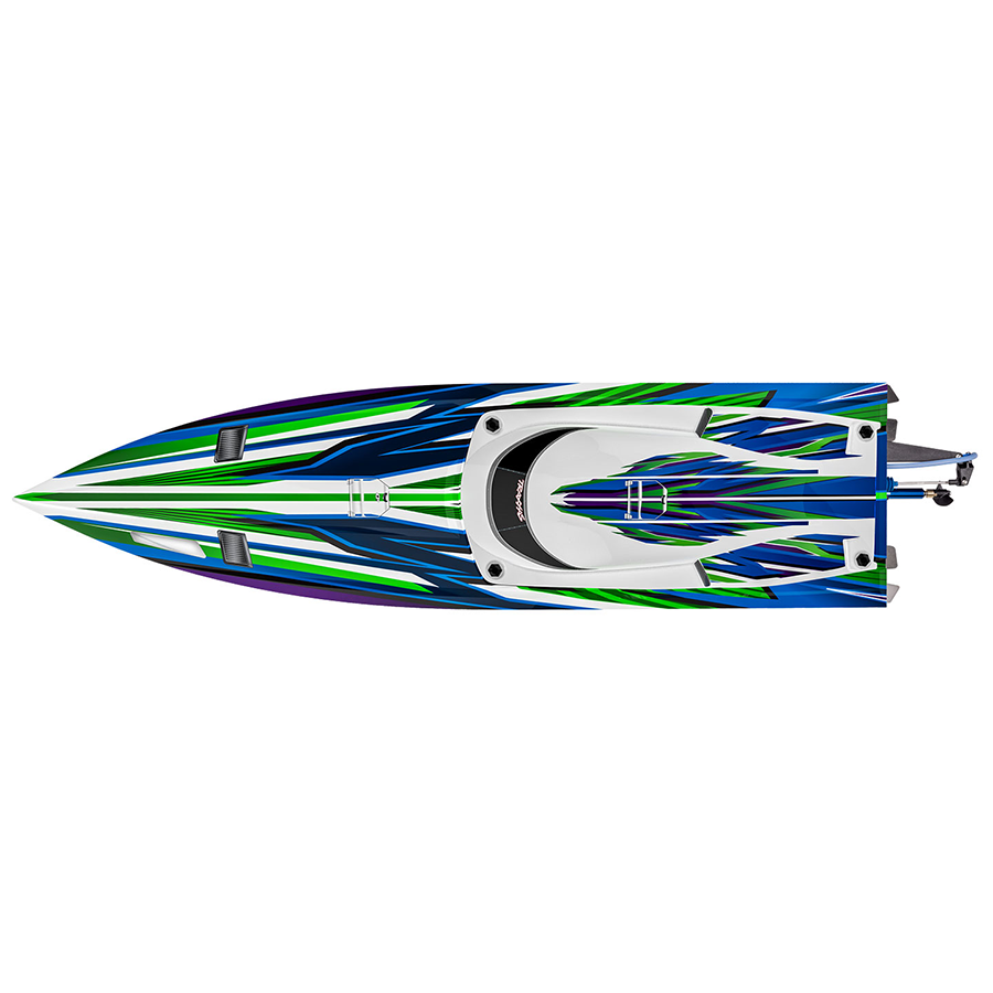 Spartan: SR 36" Brushless Race Boat Green