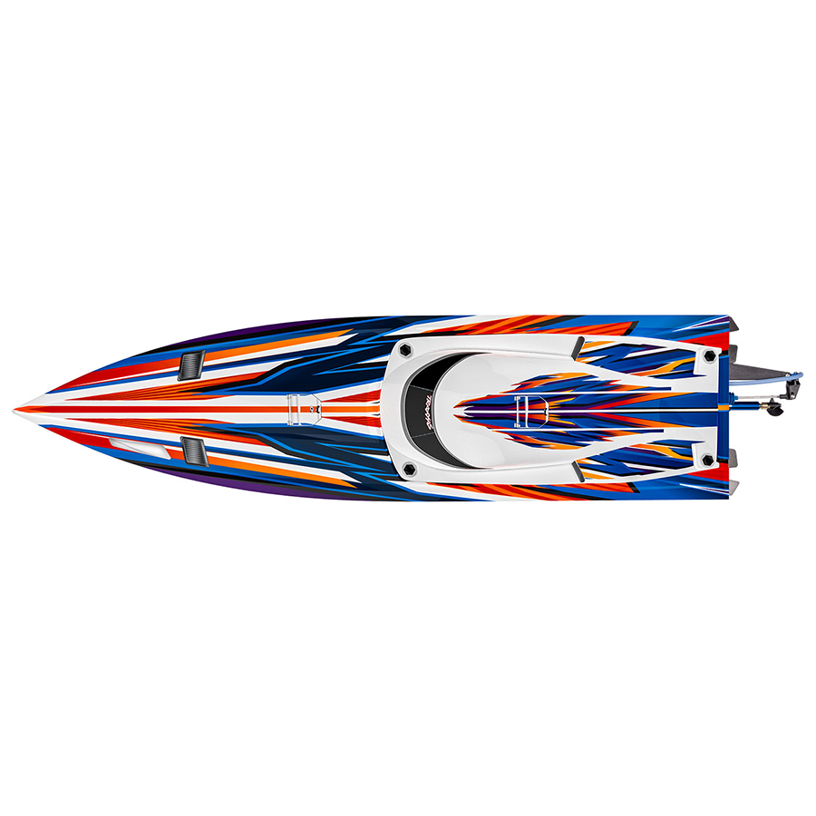 Spartan: SR 36" Brushless Race Boat Orange