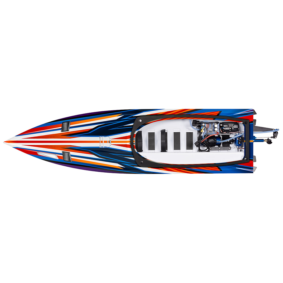 Spartan: SR 36" Brushless Race Boat Orange