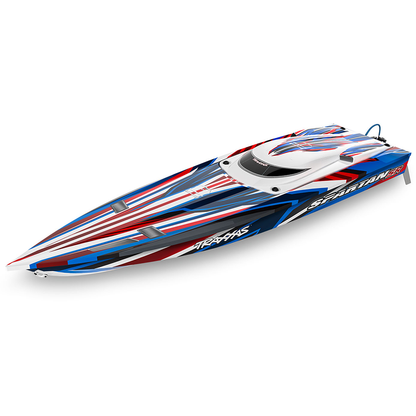 Spartan: SR 36" Brushless Race Boat Red