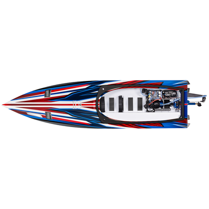 Spartan: SR 36" Brushless Race Boat Red