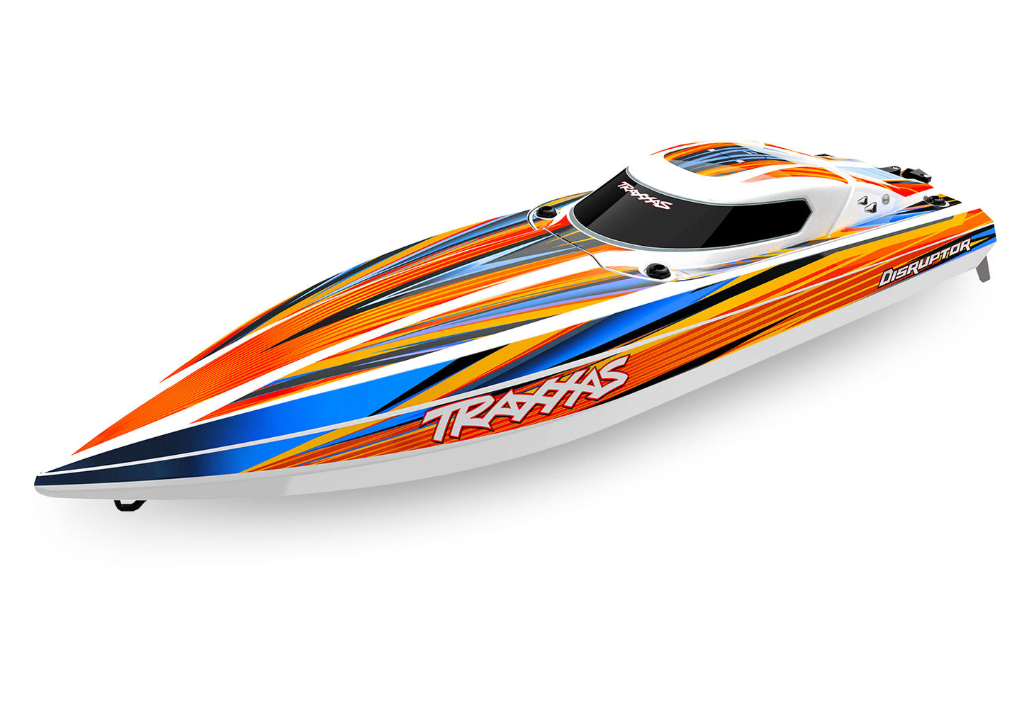 Disruptor, Self Righting 4S Race Boat Orange