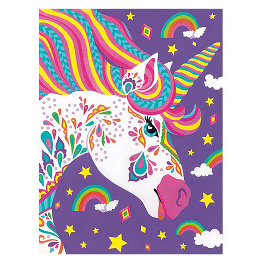 Unicorn Paint By Number 9"*12"