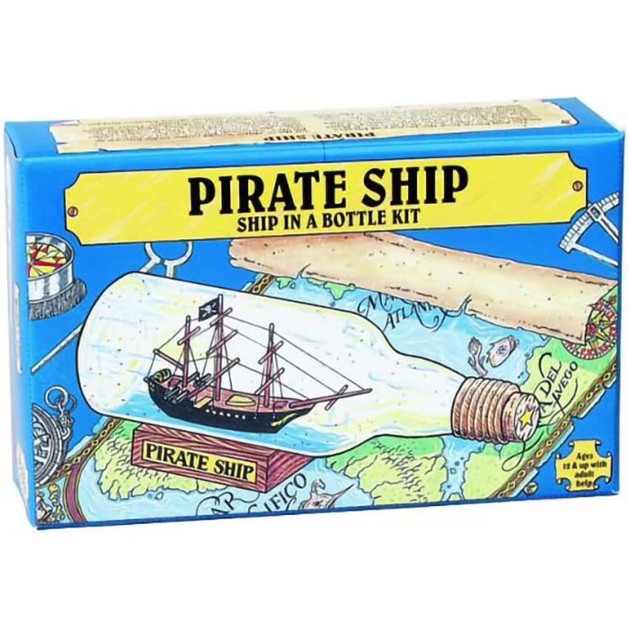 Pirate Ship in a Bottle Kit