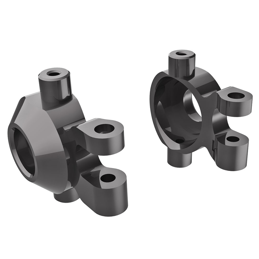 Steering Blocks, Drk Titanium (L&R): 9737-GRAY