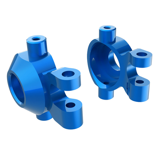 Steering Blocks, Blue (L&R): 9737-BLUE