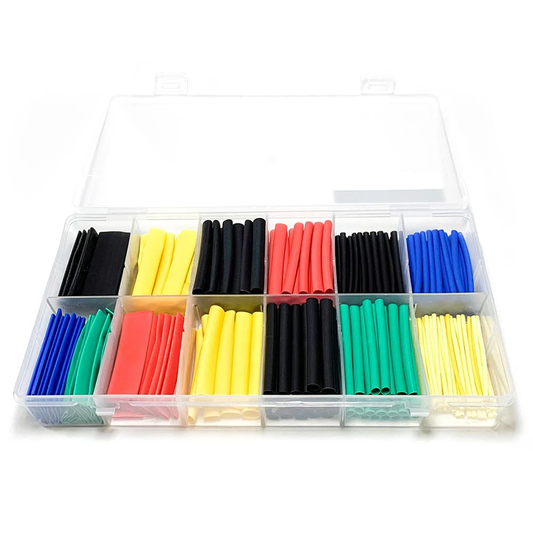 Colored Heat Shrink Tube Assortment (280 Pieces)