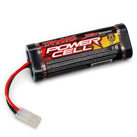 6 Cell 1800mAh 7.2V, Flat NiMH Battery: 2919