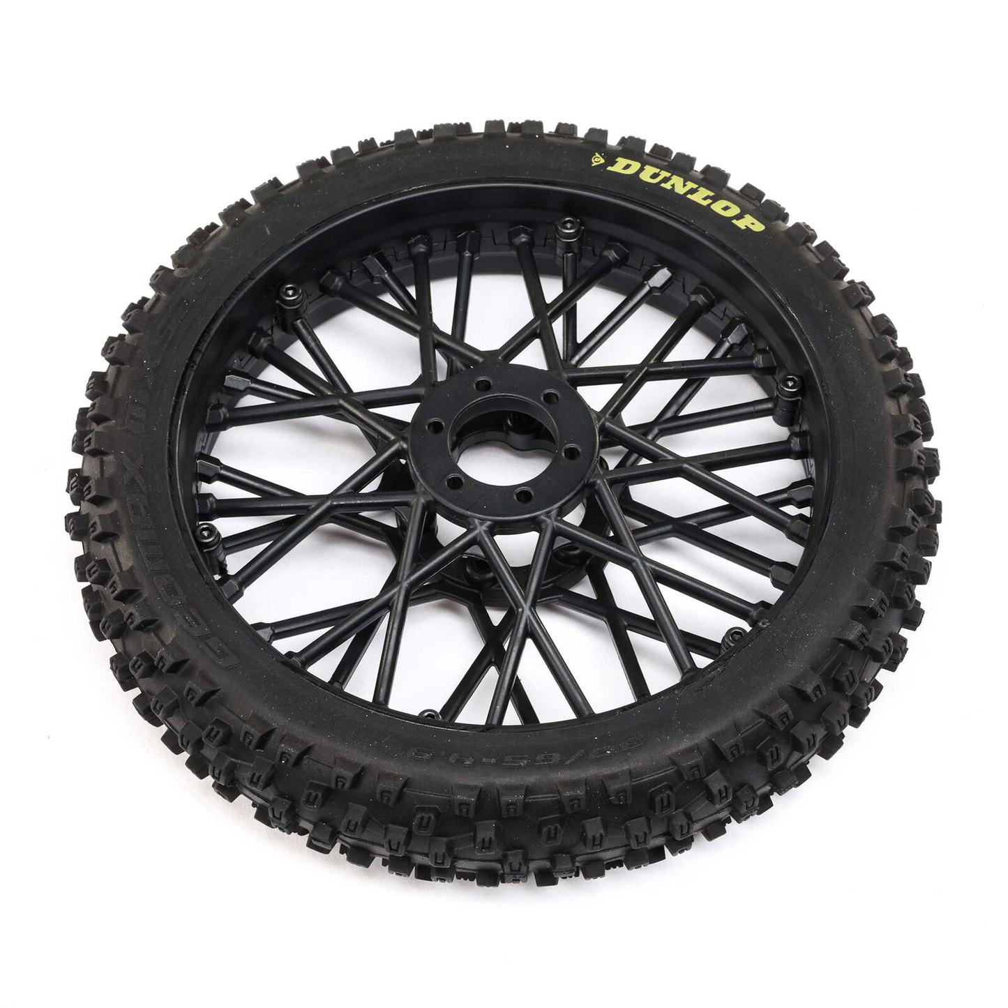 Dunlop MX53 Front Tire Mounted, Black: PROMOTO-MX