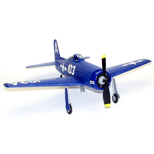 F8 F2 Rubber Powered 30" Wingspan