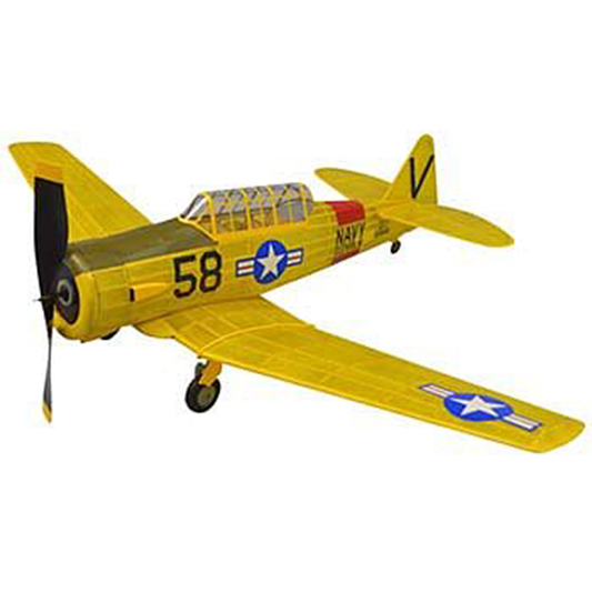 AT-6 Texan Rubber Powered 30" Wingspan