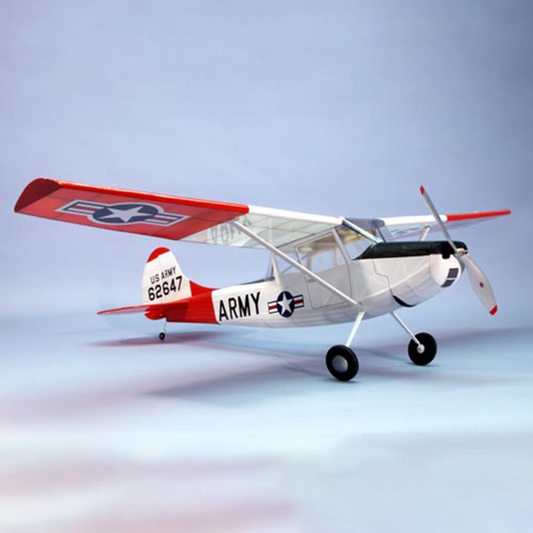 L19 Bird Dog Rubber/electric Powered 40" Wingspan