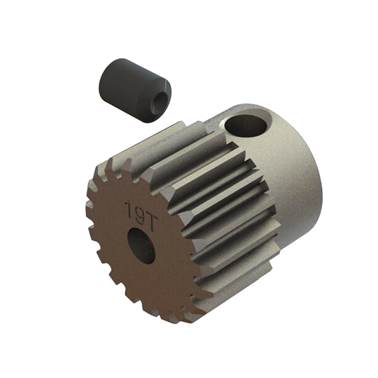 19T Pinion Gear  MOD 0.5 CNC 2.3mm Bore :ARA311205