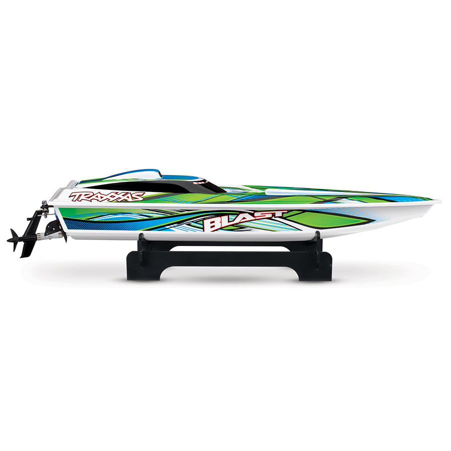 Blast RTR Boat w/Battery & Charger: Green/Blue