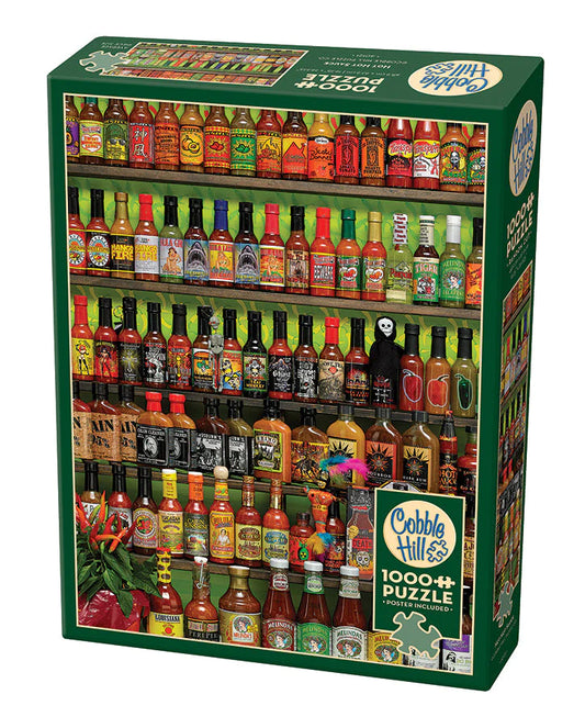 Hot Sauce Collage 1000pc Puzzle