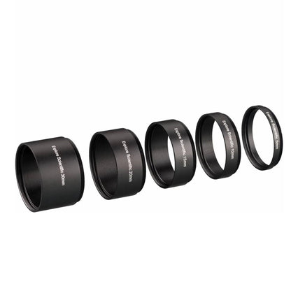 Extension Ring Set M48x0.75  (30, 20, 15, 10 and 5 mm)