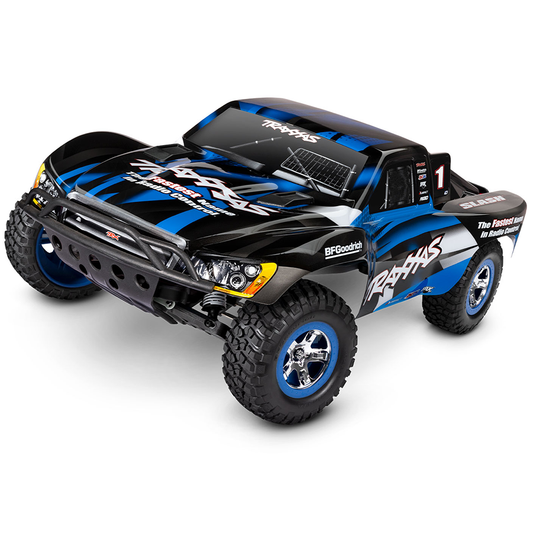 1/10 Slash: 2WD Short Course Truck w/USB-C: Blue