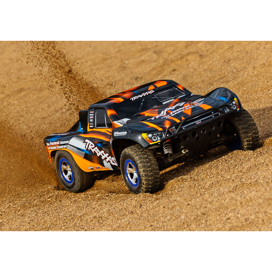 1/10 Slash: 2WD Short Course Truck w/USB-C: Orange