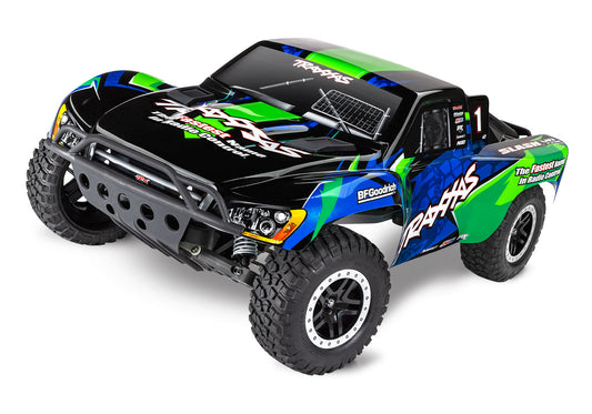 1/10 Slash, 2WD, VXL clipless w/Magnum 272R Trans, FOX RTR (Requires battery & charger): Green