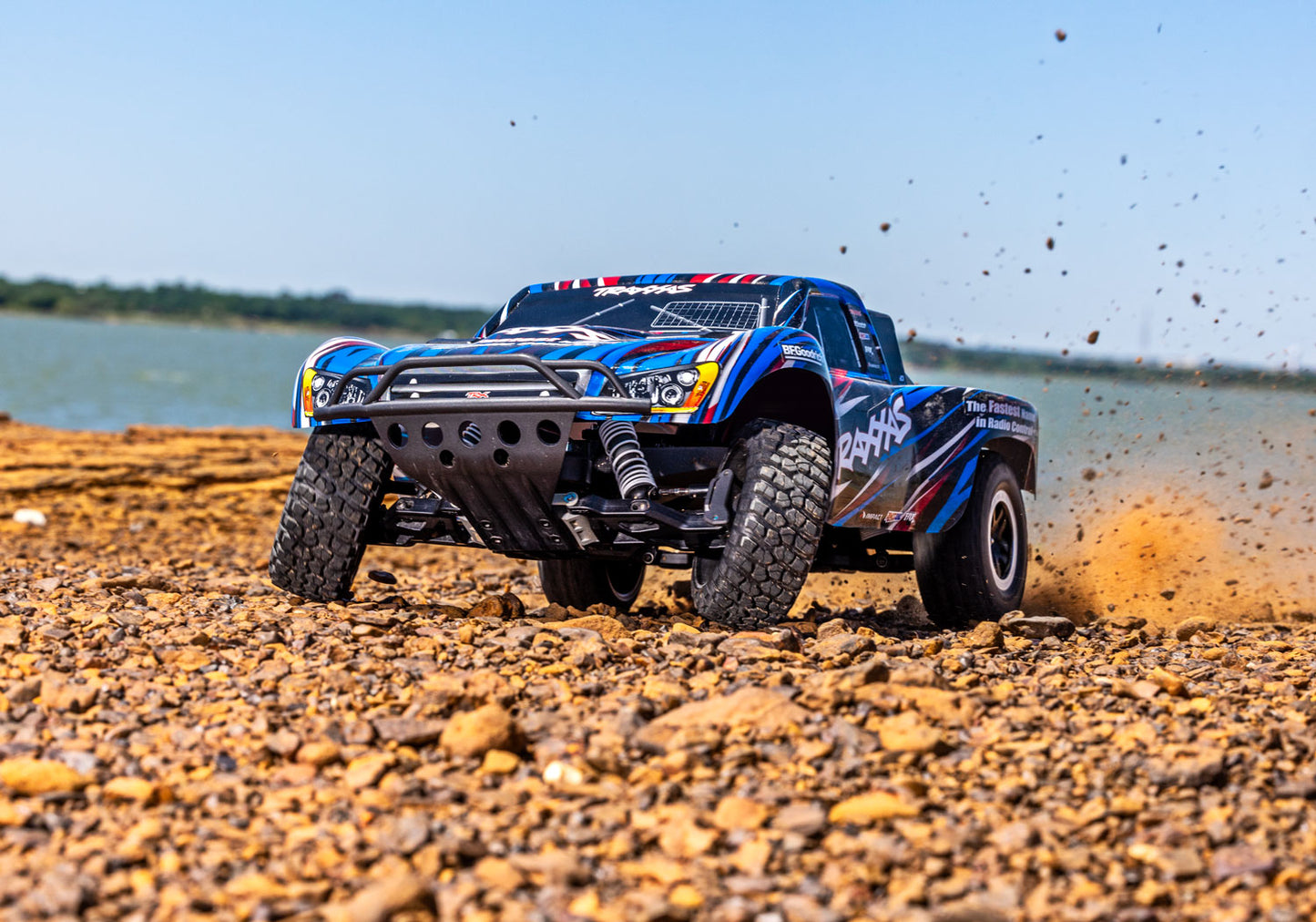 1/10 Slash BL-2S Brushless: 2WD Short Course Truck: Blue