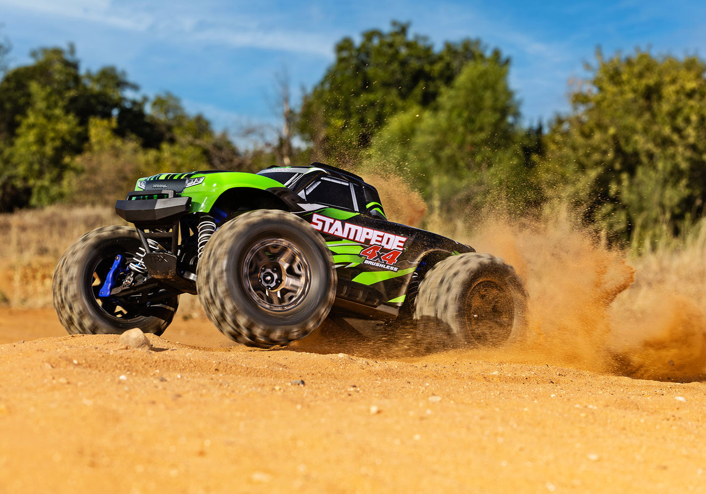 1/10 Stampede, 4WD, RTR, Monster Truck: Green