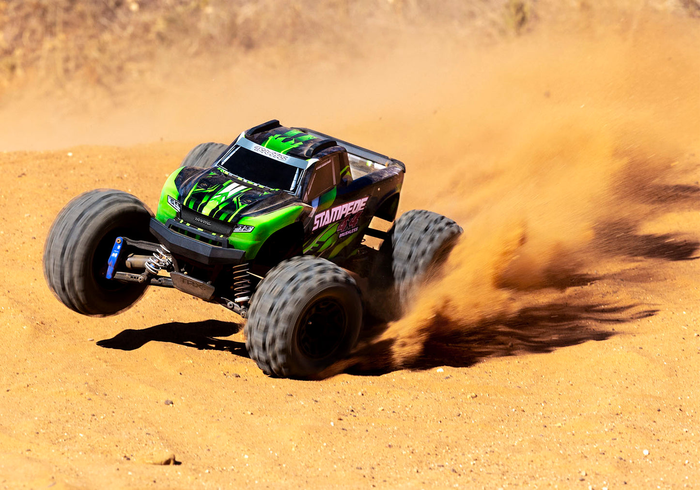 1/10 Stampede, 4WD, RTR, Monster Truck: Green