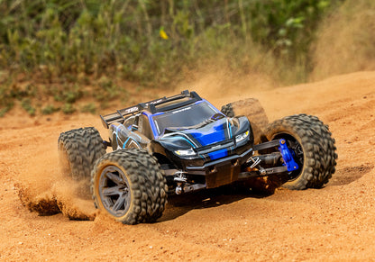 1/10 Rustler 4x4, 4WD, SCT, RTR: Blue