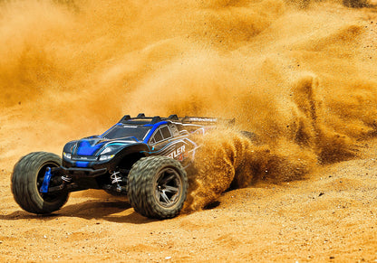 1/10 Rustler 4x4, 4WD, SCT, RTR: Blue