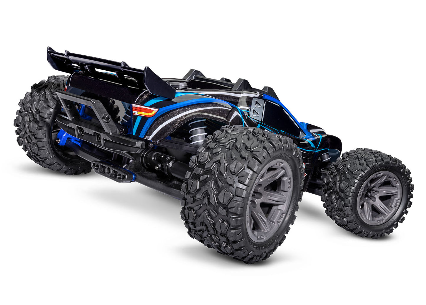 1/10 Rustler 4x4, 4WD, SCT, RTR: Blue