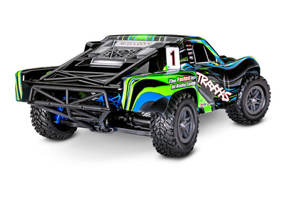 1/10 Slash 4x4, Brushless, SCT, RTR: Green