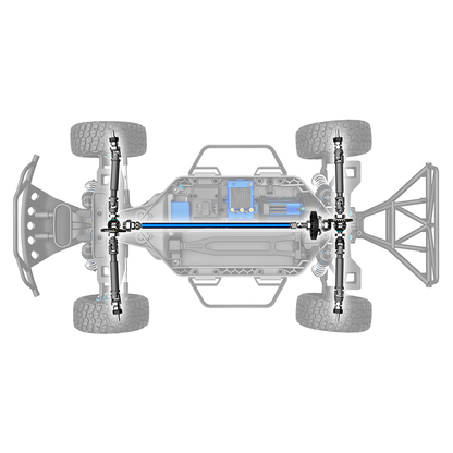 1/10 Slash Ultimate, 4WD, VXL Clipless (Requires battery & charger): Orange