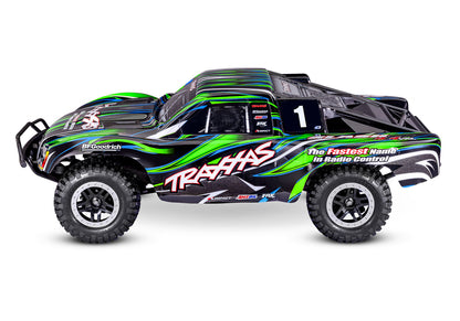 1/10 Slash 4x4 VXL HD, Brushless, SCT, RTR: Green