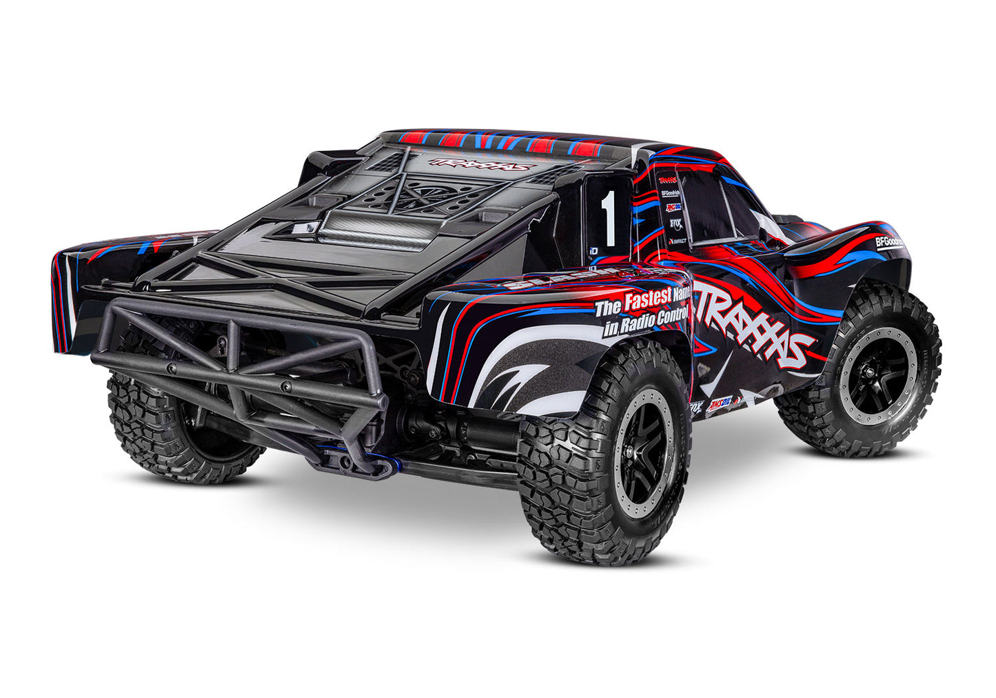 1/10 Slash 4x4 VXL HD, Brushless, SCT, RTR: Red