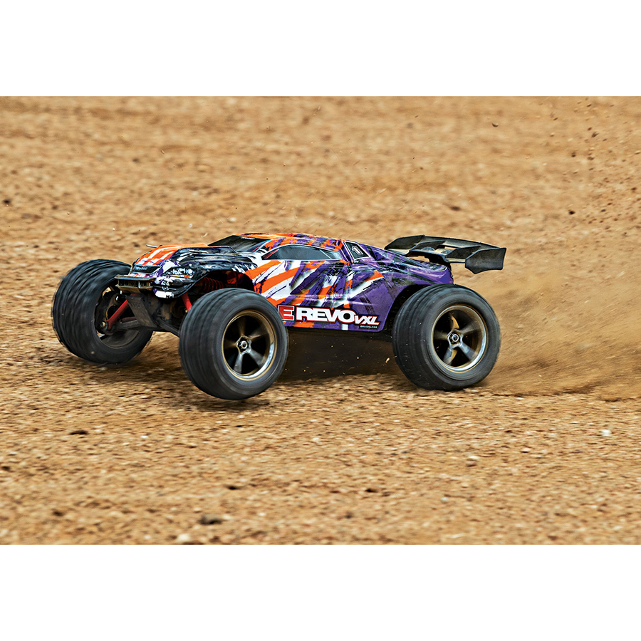 1/16 E-Revo VXL: 4X4 Brushless Monster Truck w/USB-C: Purple