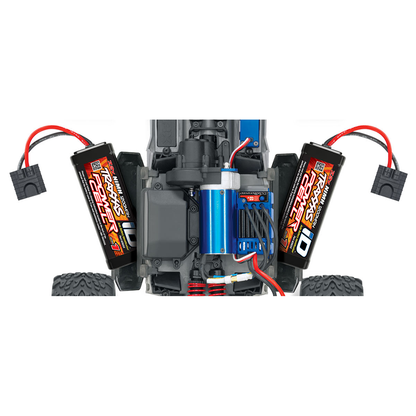 1/16 E-Revo VXL: 4X4 Brushless Monster Truck w/USB-C: Blue