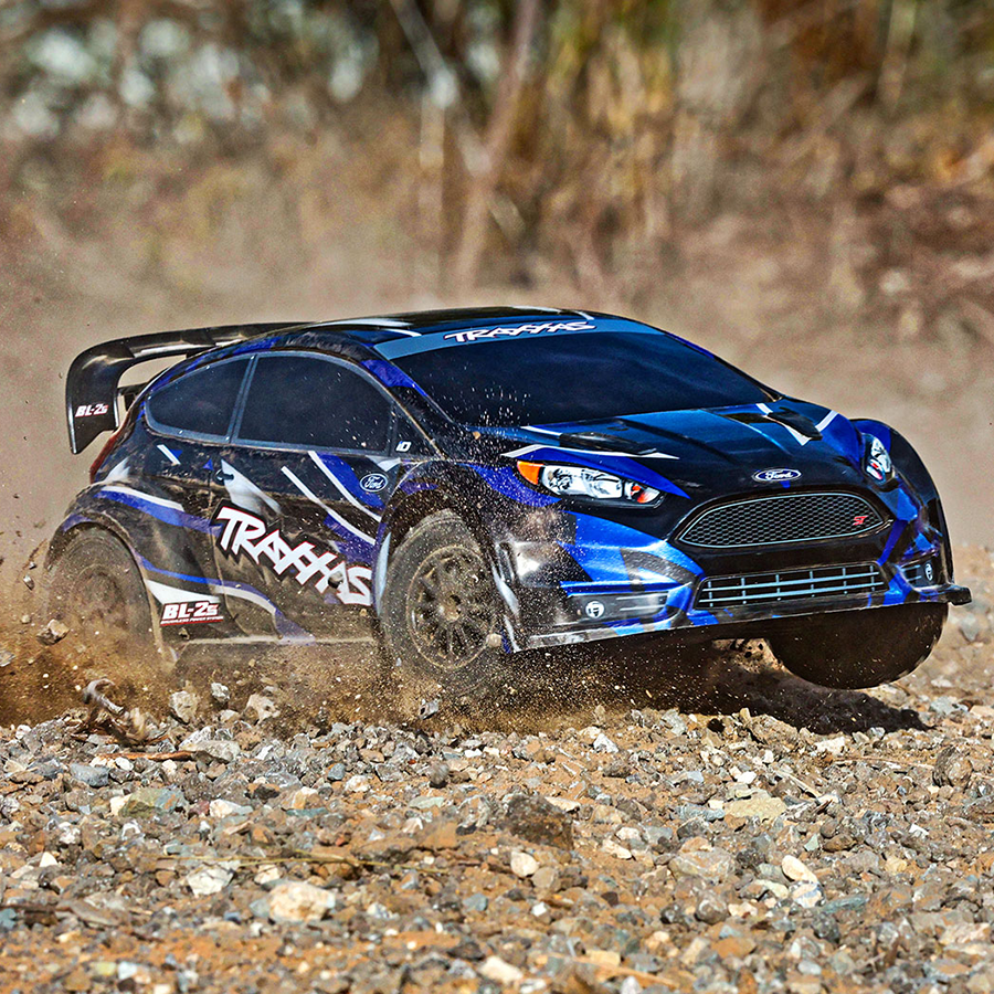 1/10 Fiesta ST Rally 2s Brushless: AWD Rally Car Blue