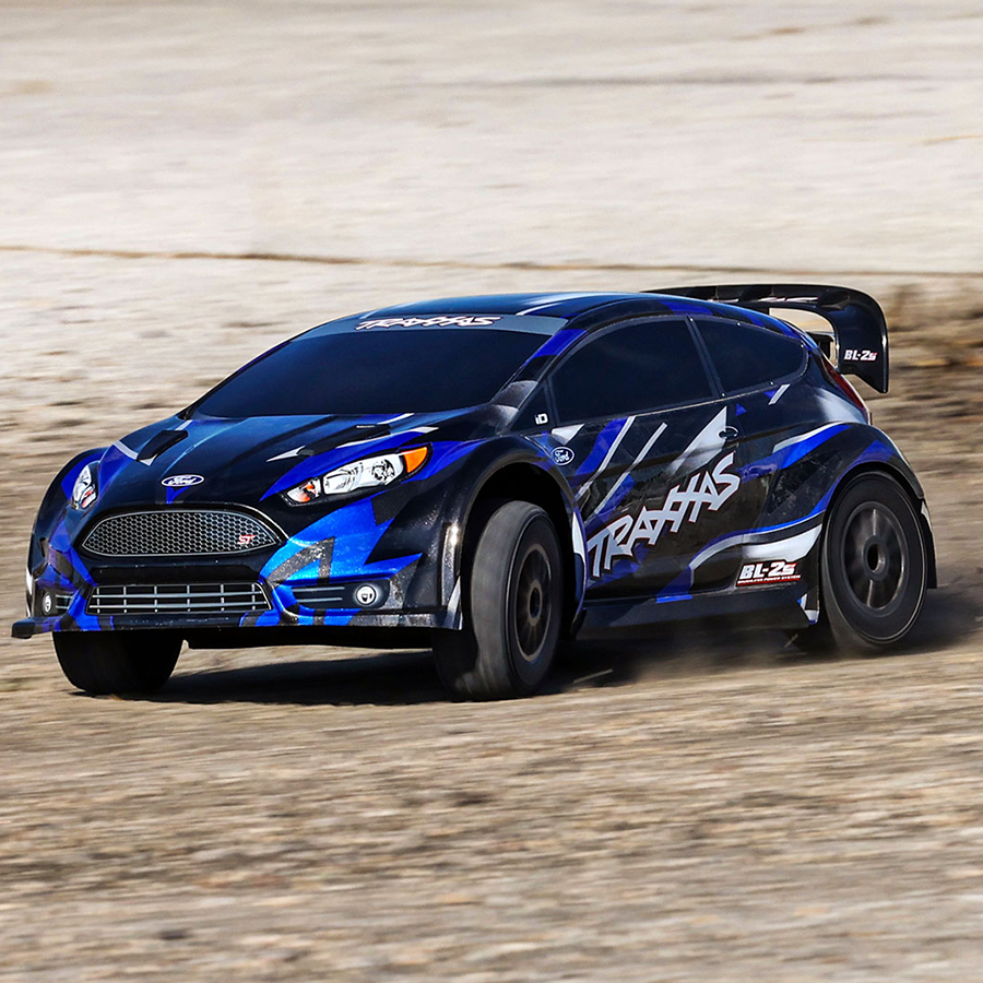 1/10 Fiesta ST Rally 2s Brushless: AWD Rally Car Blue