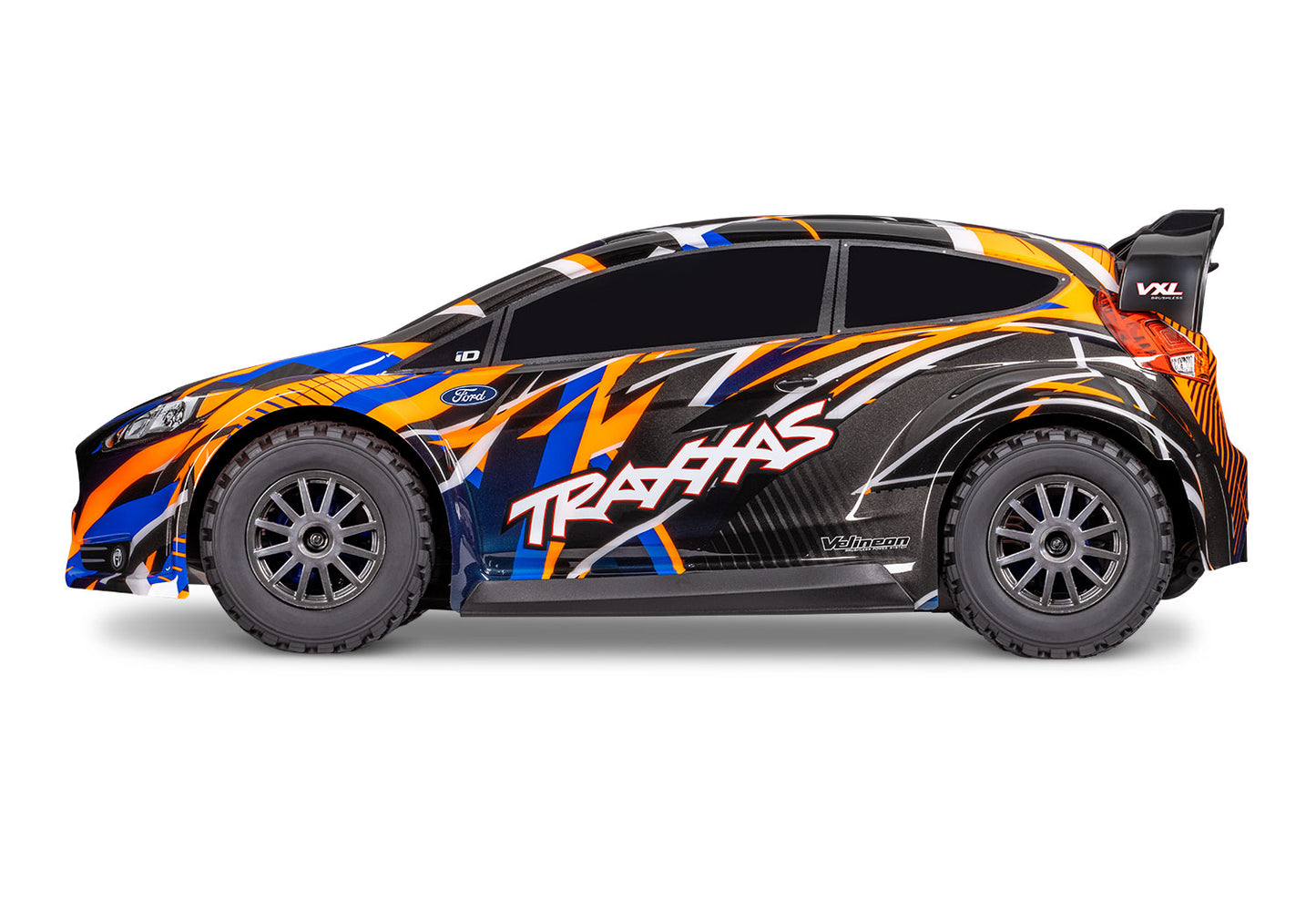 1/10 Fiesta ST Rally 3s VXL Brushless: AWD Rally Car Orange