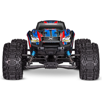 1/6 X-Maxx, 4WD,  8S Belted (Requires Battery & charger): Blue