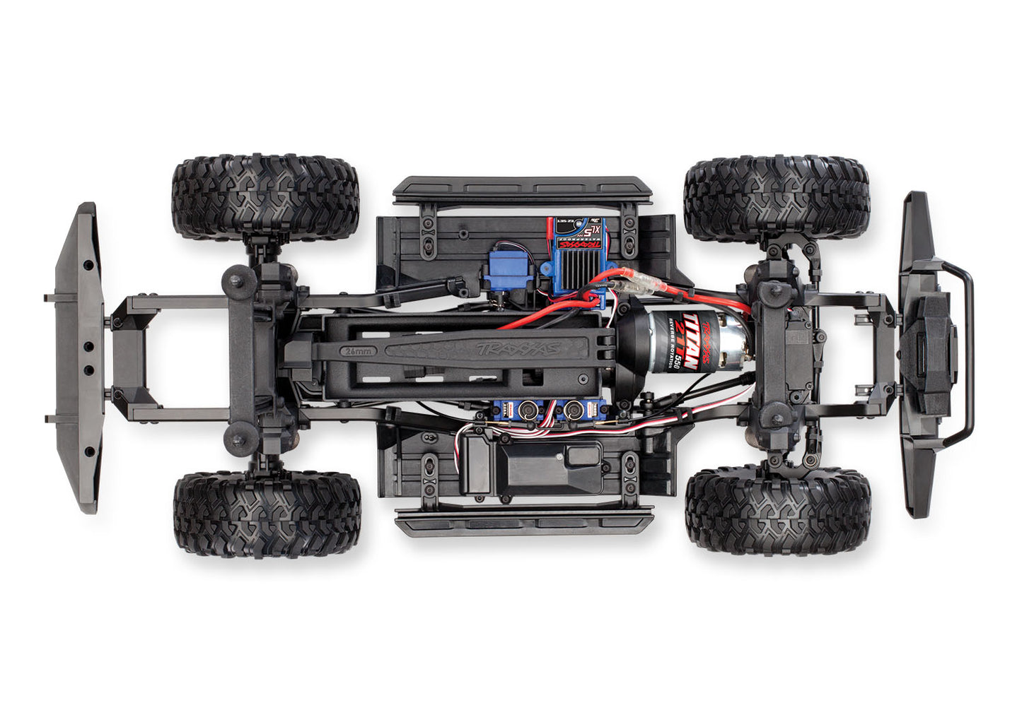 1/10 TRX-4 Defender, 4WD, RTD (Requires battery & charger): Black